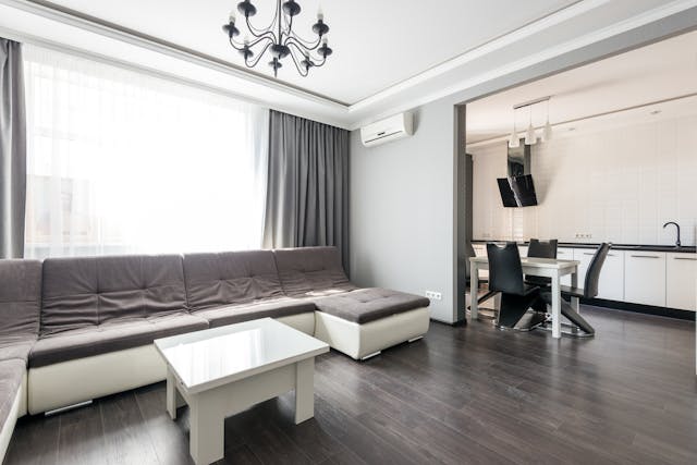 clean modern apartment