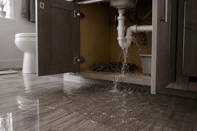 Flooding Bathroom