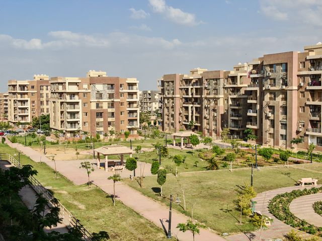 apartment community block